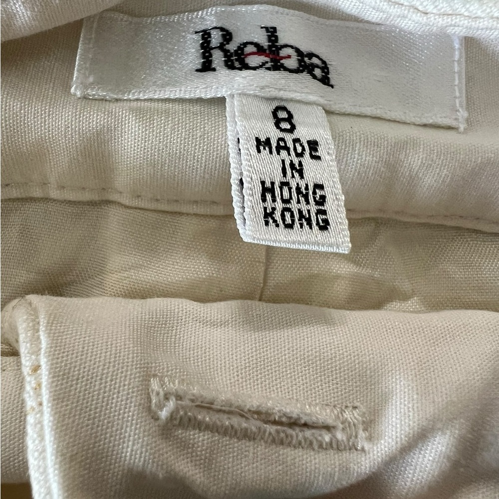 Reba Cream Tailored Trousers - Picture 4 of 4